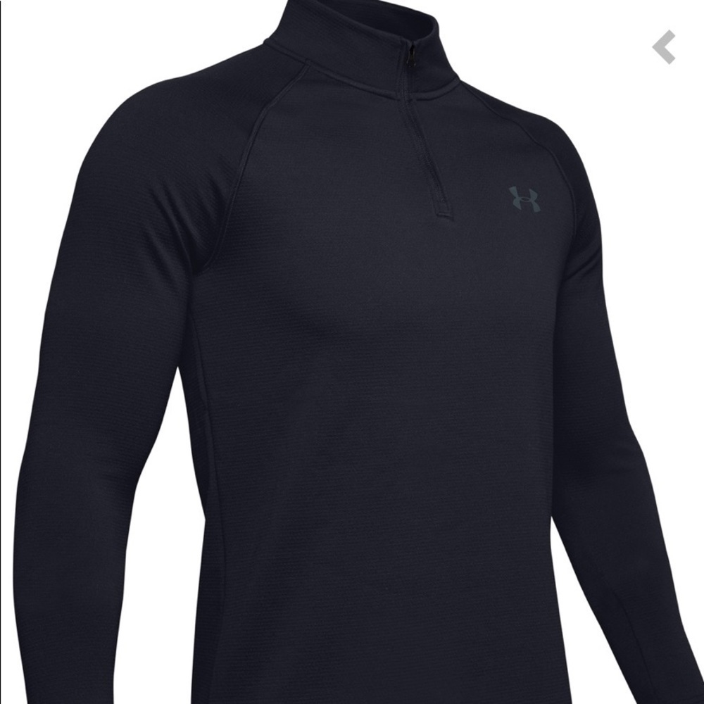 UNDER ARMOUR Half Zip Coldgear Small Black